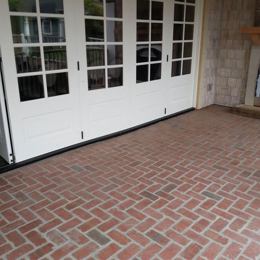 Tumbled Brick Floor Tiles